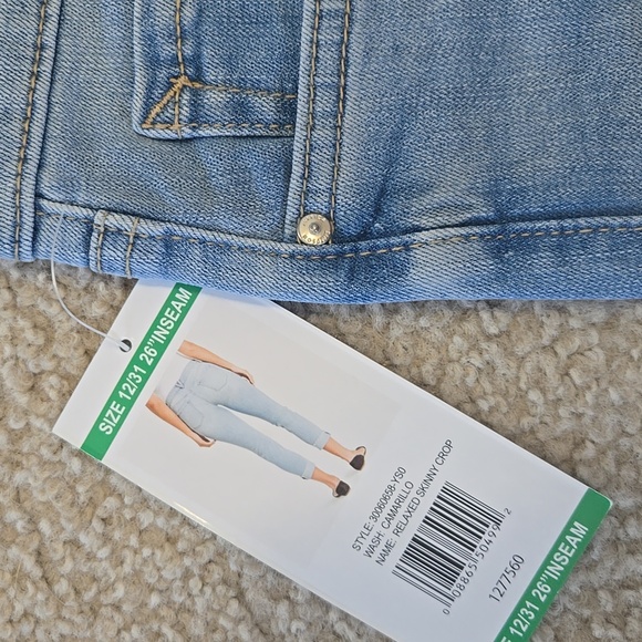 Jessica Simpson Cropped Skinny Jeans, Size 12 - Picture 12 of 12